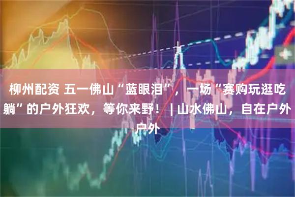 柳州配资 五一佛山“蓝眼泪”，一场“赛购玩逛吃躺”的户外狂欢，等你来野！ | 山水佛山，自在户外